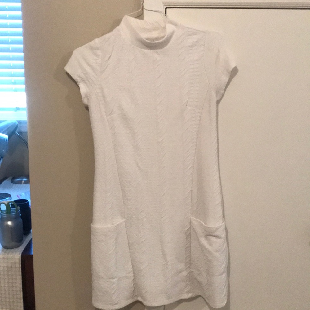 White Winter dress